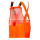 High Vis Orange Men's Waterproof Eclipse Overalls